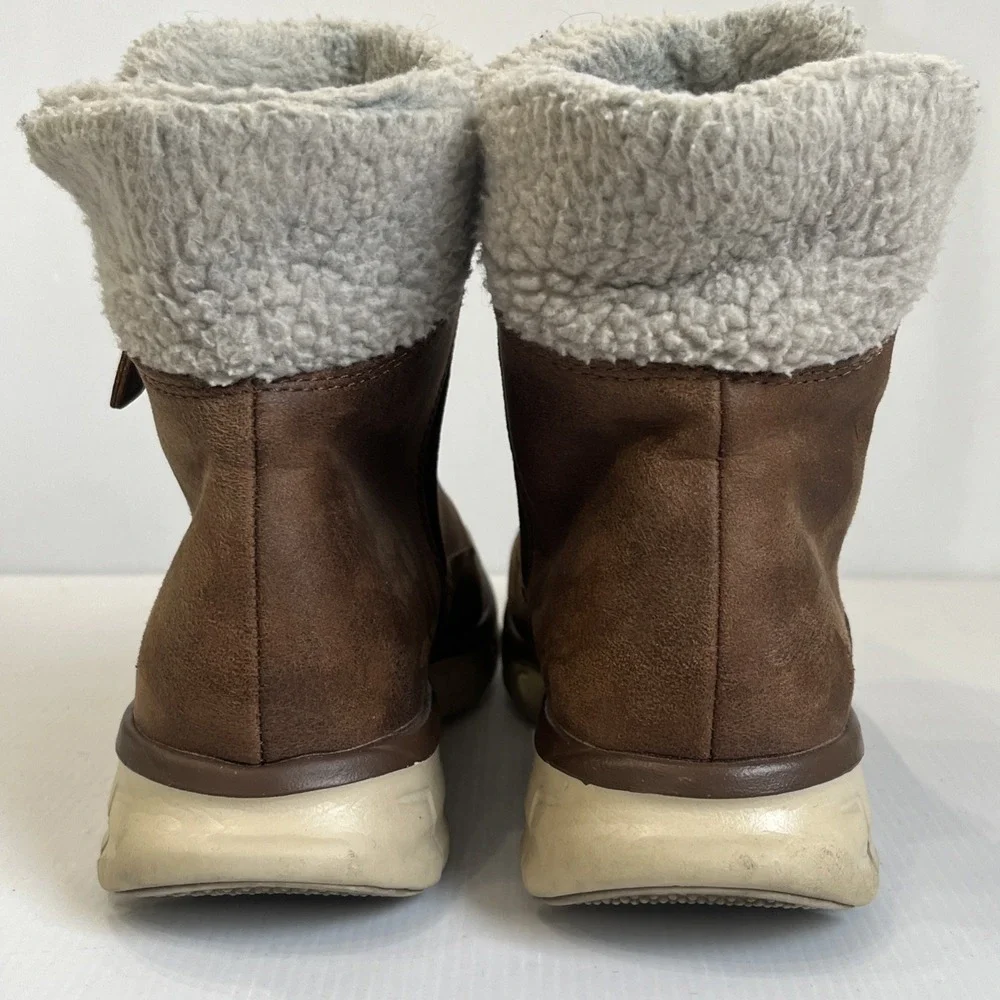 Skechers Women's Synergy-Collab Winter Boots 44779 Chestnut Size 8